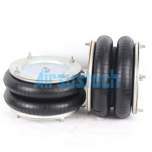 Dunlop SP1541 Suspension Air Springs 4×M10 Screw Stud Air Shocks Double