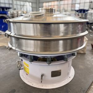 Stainless Steel Vibrating Screen Fine Powder Screening Machine Corn Starch Food