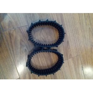 Small Machinery Robot Rubber Tracks 39 Links 12.7mm Pitch