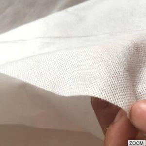 25 - 60gsm PVA Water Soluble Non Woven Fabric Embossed Pattern For Embroidery