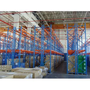 Standard Racking Pallet Racking Warehousing Management , 4000mm