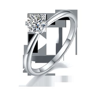 Wholesale Moissanite Jewelry 925 Sterling Silver Wedding Engagement Moissanite