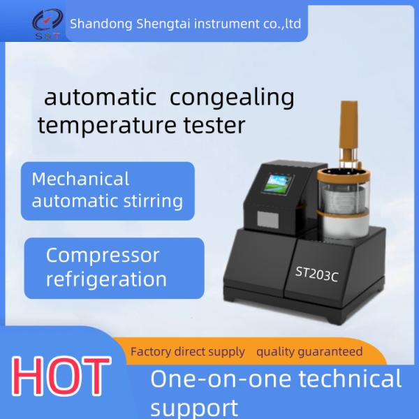 Buy ST203C Automatic Congealing Temperature Tester for Pharmaceutical Testing Instruments with Test Result Storage and Viewing at wholesale prices