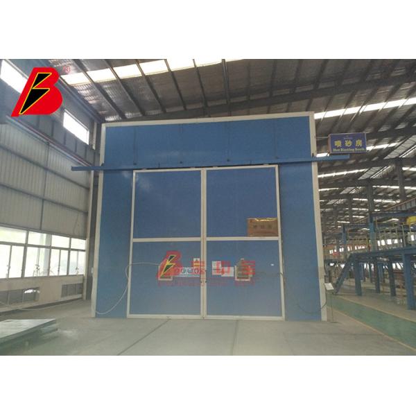 Buy 6bar Shot Sand Blasting Chamber Room at wholesale prices