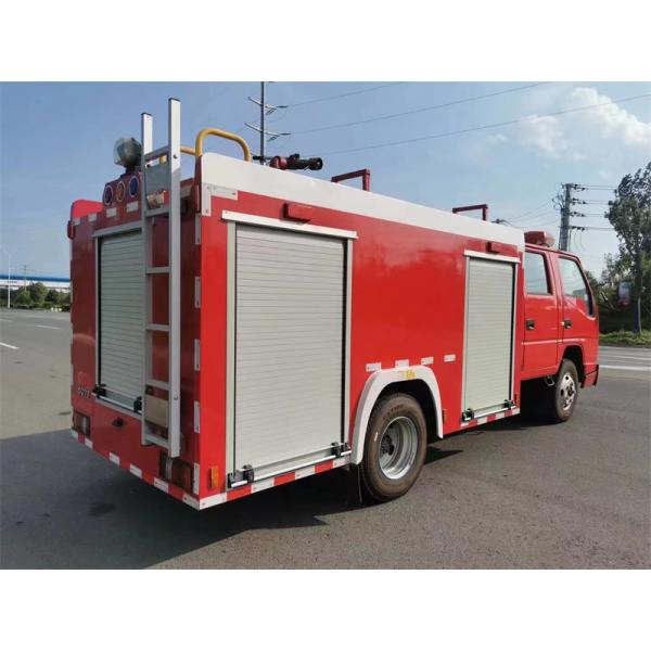 JMC 2T Mini Small 3.56cbm Jet Height 40m Water tank Holding 2+3 Men 4X2 Water tank Fire Truck