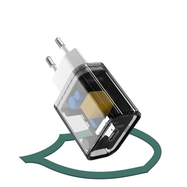 5V 3A Cell Phone Charger Adapter For Iphone Samsung Huawei 20W PD CE ETL Tested