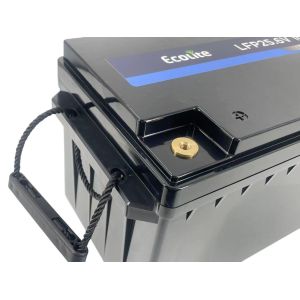 25.6V 100Ah LFP LiFePO4 Lithium Battery Pack With BMS For Household Solar System