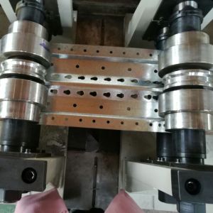 Q235 Steel Shelving Rack Roll Forming Machine 18 Stations CE Certification