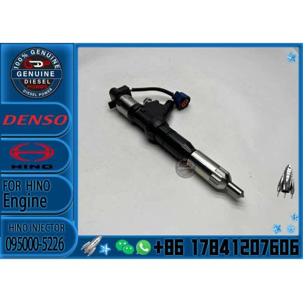 Diesel Fuel Common Rail Injector 095000-5220 095000-5226 095000-5223 23670-E0341 for Denso Hino J05Eb