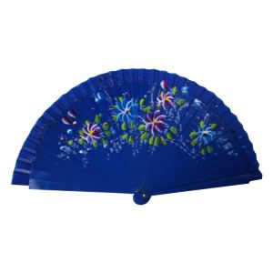 Spanish Wooden Customized Hand Fans Folding Hand Painted And Printed