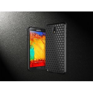 Cross lines PC hollow out PC Note 3 case