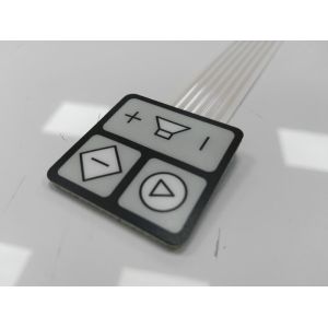 Custom PCB Membrane Keypad Switch With 3M9495MP / 3M7961MP Adhesive