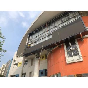 China P10 Lamp Waterproof outdoor 960x960mm  Fixed full color advertising screen big hd video led display on sale