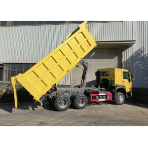 Sinotruk Howo 6 X 4 10 Wheels Tipper Dump Truck 400hp Middle Lifting