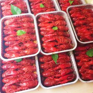 1200ml rectangular aluminum foil sealed box