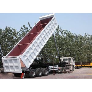 Large Loading Capacity Semi Trailer Truck 60 Tons 25-45CBM With ISO Certificatio