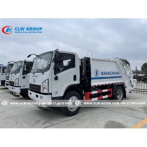 Shacman X9 8000liters 8-10cbm compression garbage truck