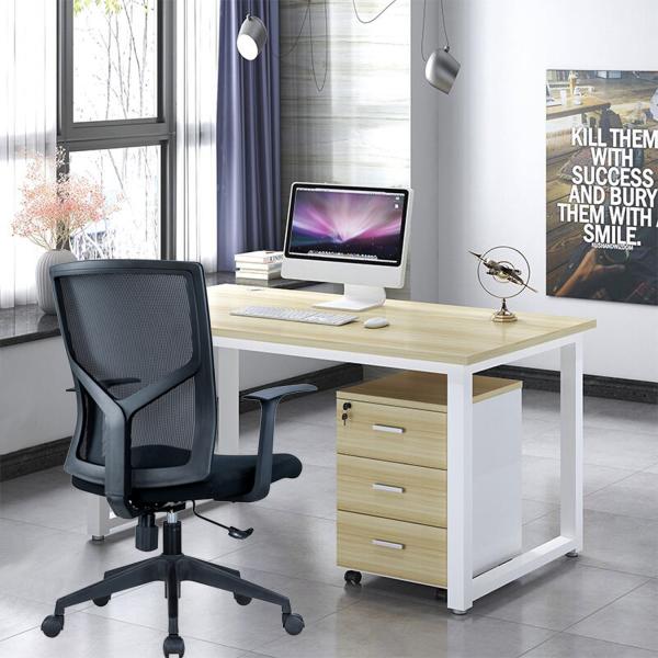 Stainless Steel Executive Office Chair with Adjustable Armrest and BIFMA Certification