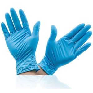 Disposable Nitrile Coated Medical Examination Gloves