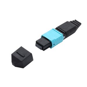 Data Transmission Fiber Optic Patch Cord / 12 Core Singlemode Cable 5M Length