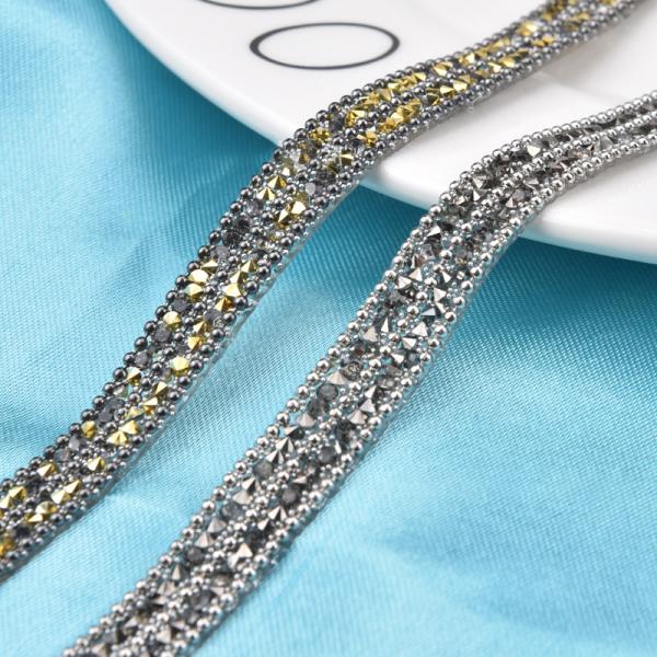 Factory Wholesale 100% Good nail rhinestone glue non hotfix crystal headband rhinestone