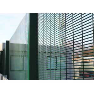 Hot Dipped Galvanized Industrial 4mm 358 High Security Fence