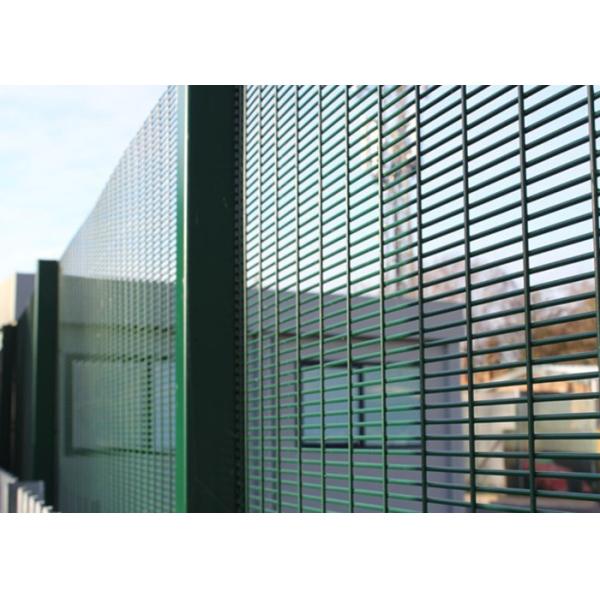 Hot Dipped Galvanized Industrial 4mm 358 High Security Fence