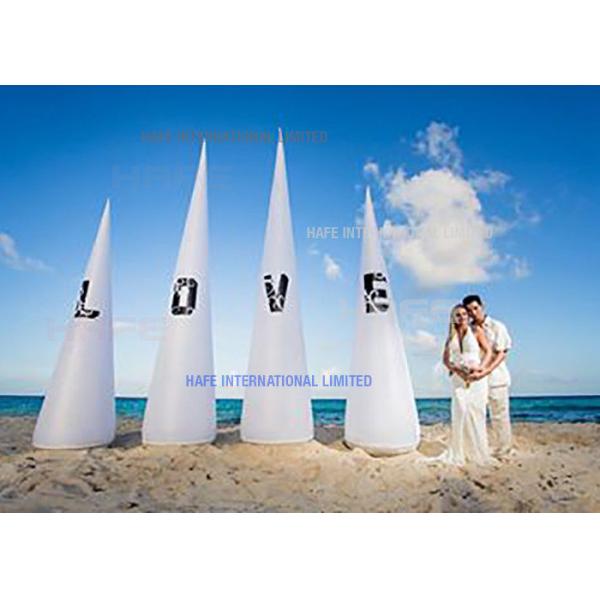 Customize 1m - 10m Inflatable Lighting Decoration For Event Space