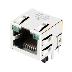 Quality 90° Angle RJ45 Modular Jack Active Ethernet LINK PP LPJE101A65NL Tab Up for sale