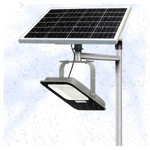IP65 Street Lighting 200W Solar Panel Flood Light 80lm/w