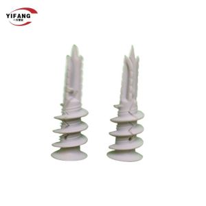 Iso Certified Plastic Wall Anchors White For Drywall