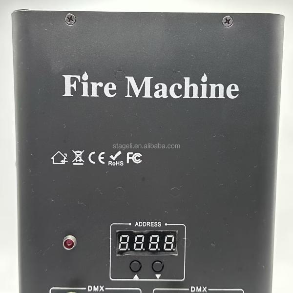 Fireworks 200W Stage Flame Effect Machine 1 Head Dmx Flame Thrower