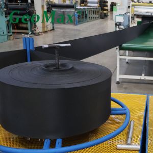 Black HDPE Geocell 150mm Height 445mm Welding Space For Retaining Walls River