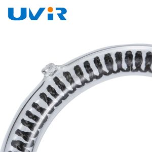 127V 500W Medium Wave Carbon Infrared Heating Lamp with Clear Reflector