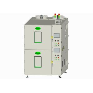 Small Climatic Multilayer Test Chamber Two Zones With Temperature Resistant