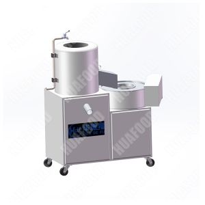 Usa Popular Industrial Potato Carrot Washing And Peeling Machine