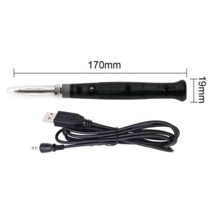 USB Rechargeable Butane Fuel 5V 2A 8W Soldering Iron Pen