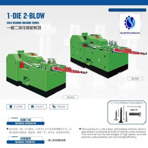 Bolt Forging Machine Cold Heading Machine Screw Making Machine 1 Die 2 Blow Nut