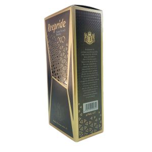 FSC Wine Packing Boxes , Cardboard Wine Packaging Gold Foil Stamping