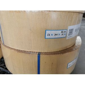 OEM Yellow Non Asbestos Farm Tractor Woven Brake Lining