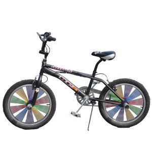 ALuminium Thread Stem BMX 20inch Colorful 130H Spokes Chinese CE Kid Freestyle