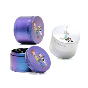 Aluminum Alloy 4 Layer Herb Grinder , 63mm Do Dry Week Marijuana Grass Grinder