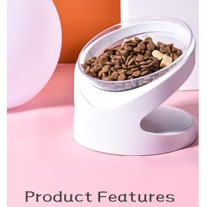 Adjustable Elevated Cat Feeder Raised Food Dish