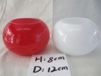 Quality Cup Glass Artcraft with different shape and color for Fashionable decoration for sale