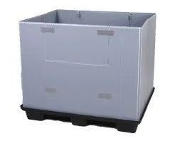 Customized Plastic Coaming Box Moving Folding Storage Containers Waterproof