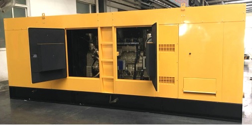 300KW Industrial Natural Gas Generator With 380KVA Backup Power Supply