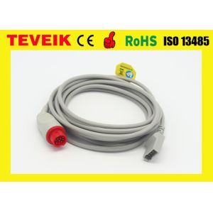 Factory Price of 78205A invasive blood pressure IBP cable, Round 12 Pin To Utah