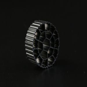 Quality Black Color MBBR Bio Media With Activated Carbon And Virgin HDPE Material for sale