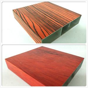 6063 T5 Wood Finish Aluminium Profiles High Durability / Aluminum Extrusion
