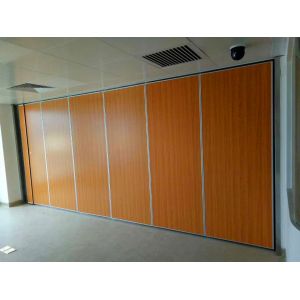 Quality Hotel Removable Sliding Acoustic Partition Wall Collision Resistant for sale